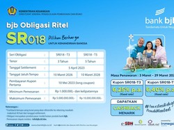 bjb Tawarkan Cashback Menarik bagi Pembeli Sukuk Ritel SR018