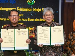 Kejati Banten dan Bank BJB Teken MOU Pendampingan Hukum