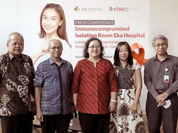 Eka Hospital Hadirkan ICIR, Ruang Isolasi Khusus Pasien Kanker Darah
