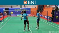 Foto: Berjuang Buka Jalan ke Semifinal BNI Sirnas A Purwokerto 2023