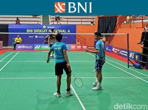 Foto: Berjuang Buka Jalan ke Semifinal BNI Sirnas A Purwokerto 2023