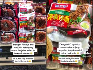 Heboh Indomie Goreng Beraksara Mandarin, Asli atau Palsu? Heboh Indomie Goreng Beraksara Mandarin, Asli atau Palsu?
