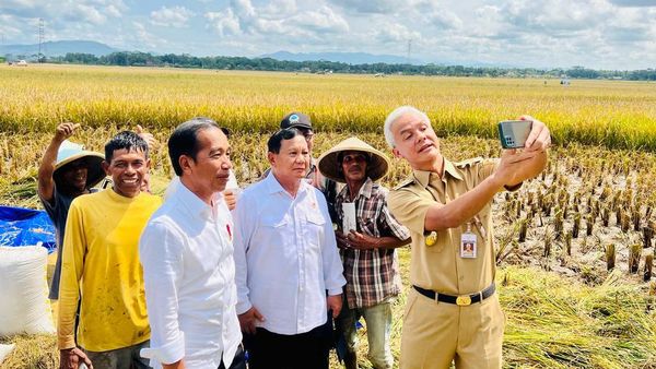 Ganjar Resmi Jadi Capres PDIP, Intip Momen Jalan Bareng Jokowi