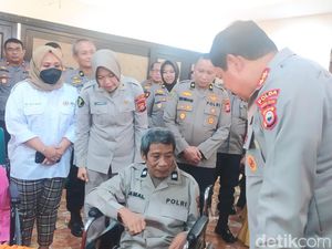 Polda Sulsel Beri Rumah untuk Anggota Polri 4 Tahun Alami Stroke
