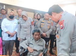 Polda Sulsel Beri Rumah untuk Anggota Polri 4 Tahun Alami Stroke
