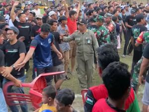 Turnamen Sepak Bola Mini Ricuh, Makan Korban ABG Retak Kaki