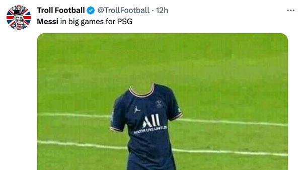 Meme: Lionel Messi Lenyap saat PSG Ditendang Bayern