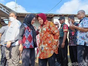 Mensos Risma Beri Bantuan Bocah Korban Perkosaan Pacar Ibunya di Purbalingga