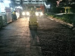 Jl HR Rasuna Said Depan Halte Depkes Diperbaiki Bina Marga DKI