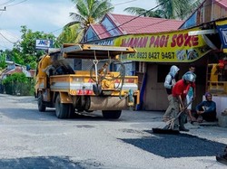 Pemkot Kebut Perbaikan Jalan Umum dan Permukiman di Pekanbaru