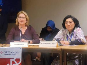 Istri Gubernur Sulut Rita Dondokambey Bahas Kesetaraan Gender di Forum PBB