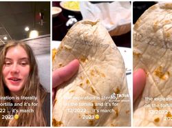 Duh! Wanita Ini Dapat Tortilla Kadaluarsa Saat Makan di Restoran