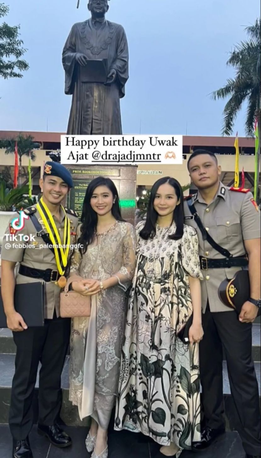 Febby Rastanty dan Pacar Berseragam