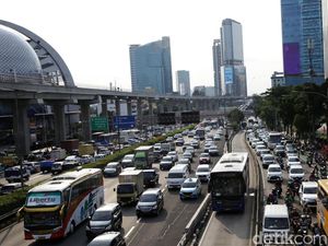 Bahu Jalan Ruas Tol Semanggi-Cawang Boleh Dilintasi, Ini Jadwalnya Bahu Jalan Ruas Tol Semanggi-Cawang Boleh Dilintasi, Ini Jadwalnya