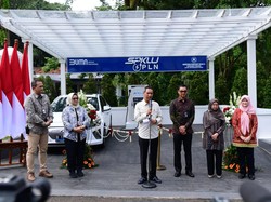 Istana Kepresidenan Bogor Kini Punya Stasiun Pengisian Kendaraan Listrik