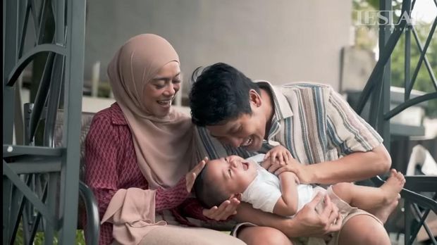 Keluarga Rizky Billar dan Lesti Kejora
