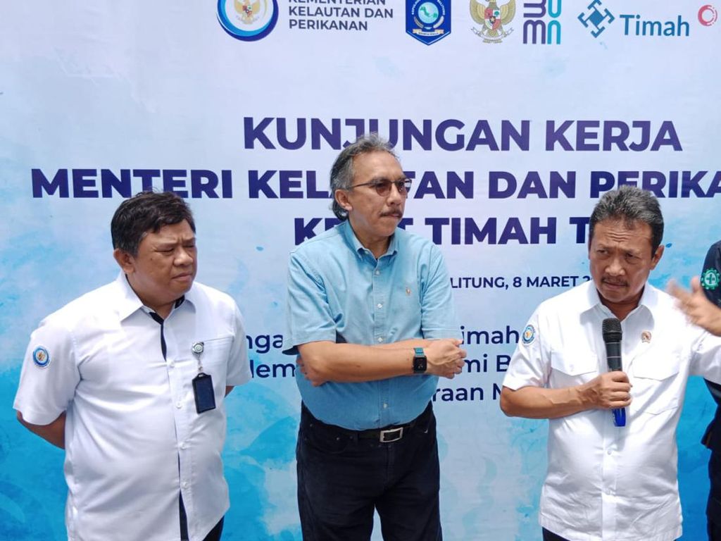 KKP Beri Izin PT Timah Garap Laut Bangka-Belitung