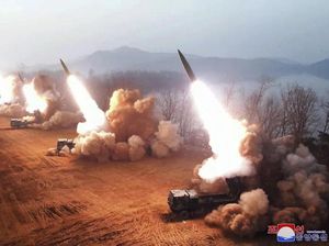 Lagi-lagi, Korea Utara Tembakkan Sejumlah Rudal Jelajah Lagi-lagi, Korea Utara Tembakkan Sejumlah Rudal Jelajah