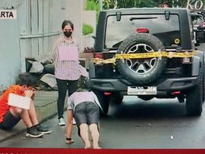 Mario Dandy Tutupi Wajah Saat Reka Adegan Suruh David Push-up 50 Kali