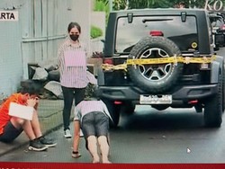 Mario Dandy Tutupi Wajah Saat Reka Adegan Suruh David Push-up 50 Kali