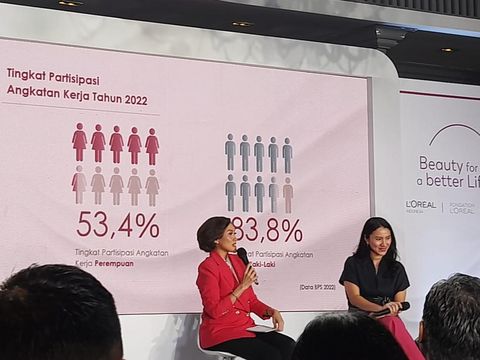 Melanie Masriel selaku Chief of Corporate Affairs, Engagement and Sustainability, L’Oréal Indonesia