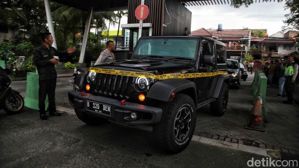 Mobil Rubicon Mario Dihadirkan di Rekonstruksi Penganiayaan David