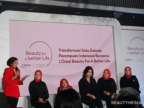 Para alumni peserta L'Oreal Beauty for a Better Life