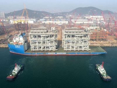 China Berhasil Tuntaskan Proyek Gas Alam Cair Kelas Dunia