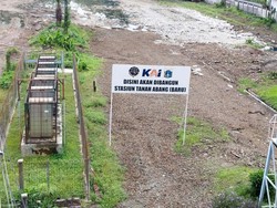 Stasiun Tanah Abang Baru Dibangun di Atas Lahan 4 Ha