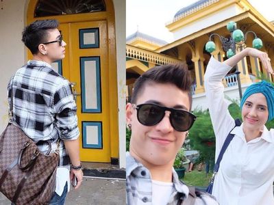 Potret Transgender Thailand Ganteng di Istana Maimun, Anak Medan Rupanya!