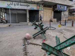 Protes Serangan Israel di Jenin, Warga Palestina Kompak Tutup Toko Protes Serangan Israel di Jenin, Warga Palestina Kompak Tutup Toko