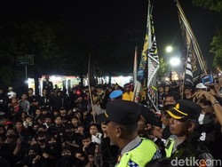 Ribuan Pesilat PSHT Ngluruk Polres Mojokerto Kota