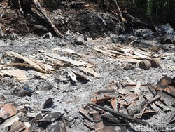 Gelagat Aneh Juhana Sebelum Bakar Rumah Neneknya di Pangandaran