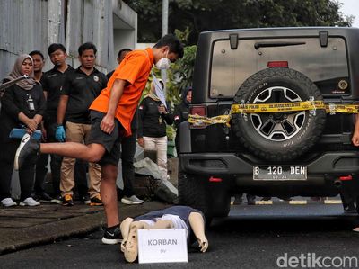 Begini Detik-detik Reka Ulang Mario Dandy Aniaya David hingga Koma
