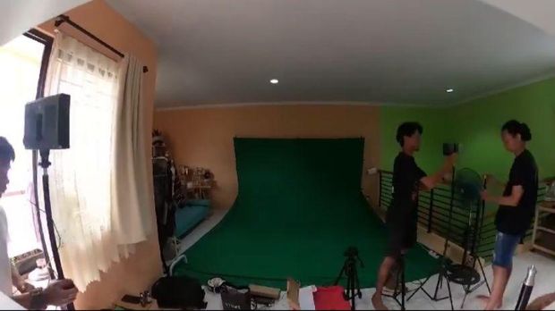 Rumah Indah Permatasari dan Arie Kriting