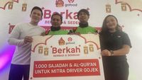 Program Sedekah Sajadah dan Alquran Jelang Ramadhan