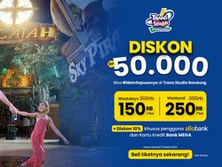 I Love You So March! Main Sepuasnya di Trans Studio Bandung Mulai Rp 150 Ribu