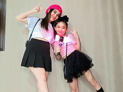 Jangan Iri! Ayu Ting Ting dan Bilqis Di-notice Lisa dan Jisoo BLACKPINK