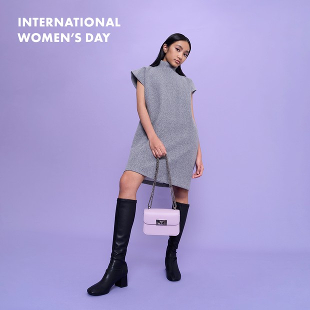 Zoe Gabriel di kampanye Charles & Keith International Women's Day/