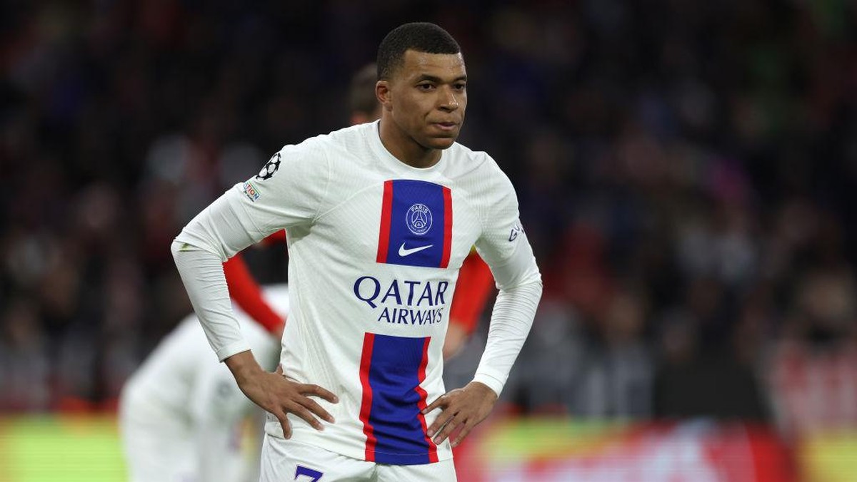Kylian Mbappe kembali gagal memenangi Liga Champions musim ini. Foto: Getty Images/Alex Grimm