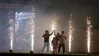 Pada tengah pekan di Maracana, Marcelo resmi diperkenalkan sebagai pemain baru Fluminense. Foto: REUTERS/PILAR OLIVARES