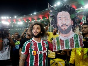 Foto: Marcelo Pulang Kampung, 30 Ribu Fans Sambut di Maracana