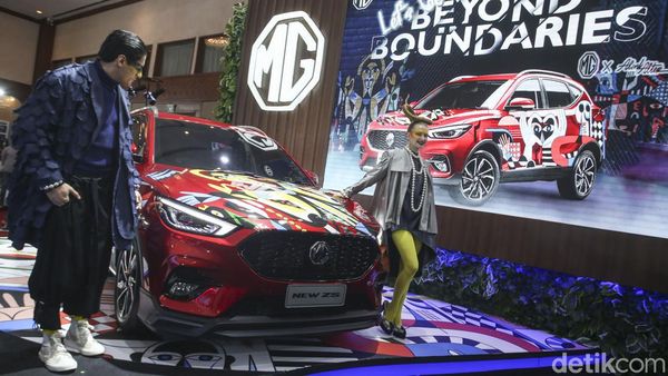 Milenial Banget, MG New ZS Tampil Beda di GJAW 2023