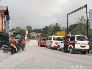Terdampak Erupsi Merapi, Desa Krinjing Magelang Buka Posko Terdampak Erupsi Merapi, Desa Krinjing Magelang Buka Posko