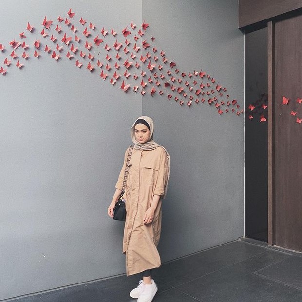 ayudia bing slamet/Foto: instagram.com/ayudiac inspirasi hijab ala ayudia bing slamet
