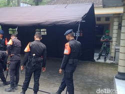 Polda Jateng Kirim Pasukan Brimob ke Kawasan Rawan Bencana Merapi