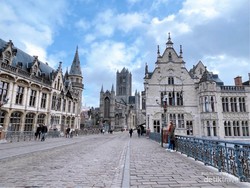 Cantiknya Kota Gent, Kota Abad Pertengahan di Belgia