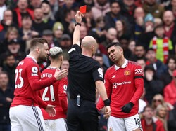 Casemiro Dikartu Merah Lagi, Akan Absen di 4 Laga MU