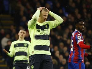 Crystal Palace Vs Man City Tanpa Gol di Babak Pertama Crystal Palace Vs Man City Tanpa Gol di Babak Pertama