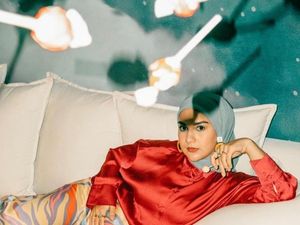 Gaya Irish Bella Saat Makan-makan dan Masak Bareng Keluarga